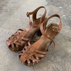 TOPSHOP block sandals